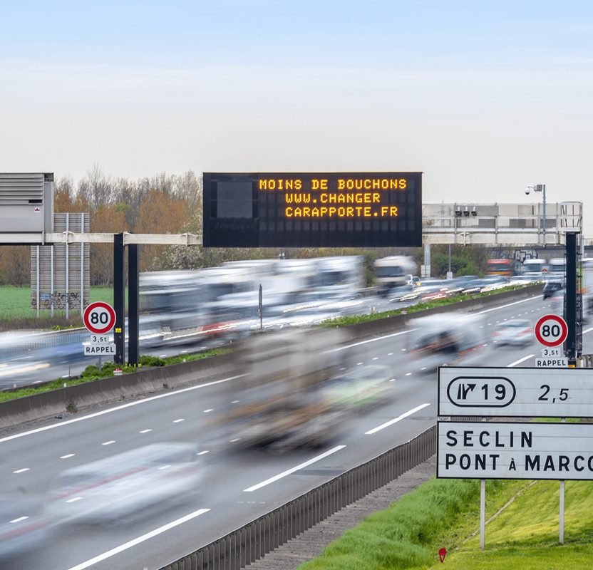 Affichage Autoroute